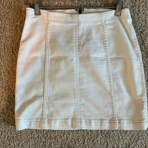 Free People Stretch Denim Pencil Mini